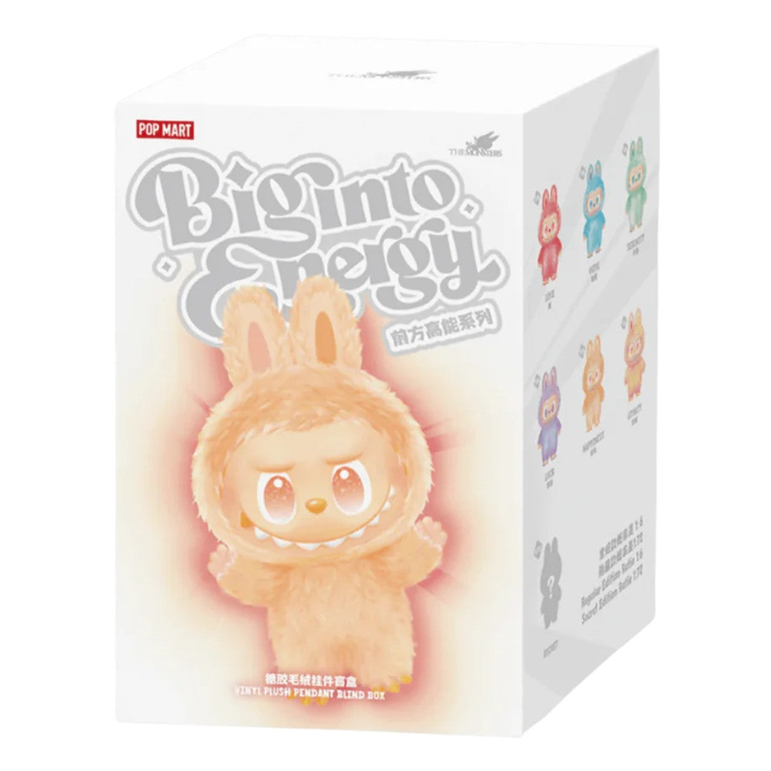 【正規品】LABUBU Big into Energy ラブブ LUCK Labubu Big into Energy Series Hope Vinyl Plush Pendant | Pop